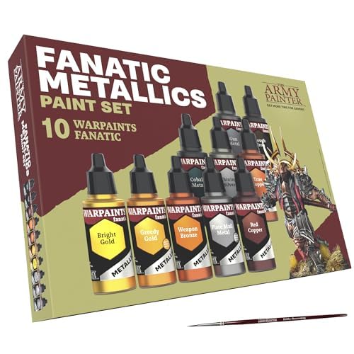 Fanatic Metallics Paint Set Combo