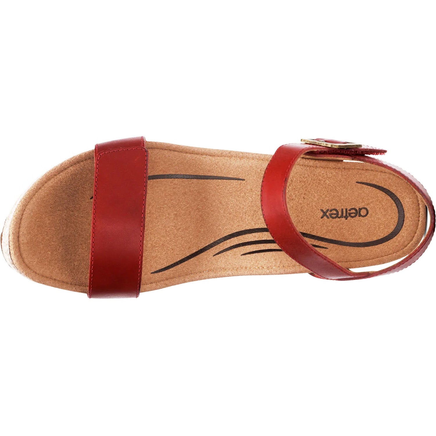 Aetrex Sydney Platform Sandal for Women - Comfortable Orthopedic Sandals with Arch Support - Perfect for Walking, Travel & Summer Outfits
