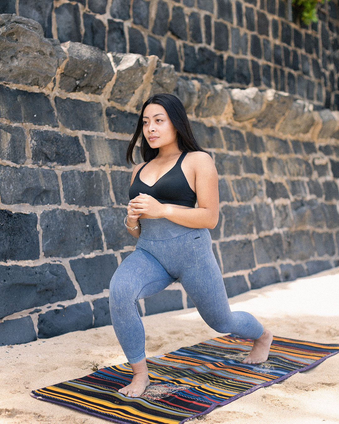 Eco-Friendly Yoga Towel for Hot Yoga, Pilates & Workouts - Non-Slip, Quick-Dry & Sustainable - Perfect for Gym, Home & Travel Use