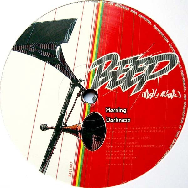Beep Morning Darkness 12 BASS007 - Vinyl Record by Bassism Records | Perfect for DJ Sets, Music Production & Electronic Dance Music Collectors
