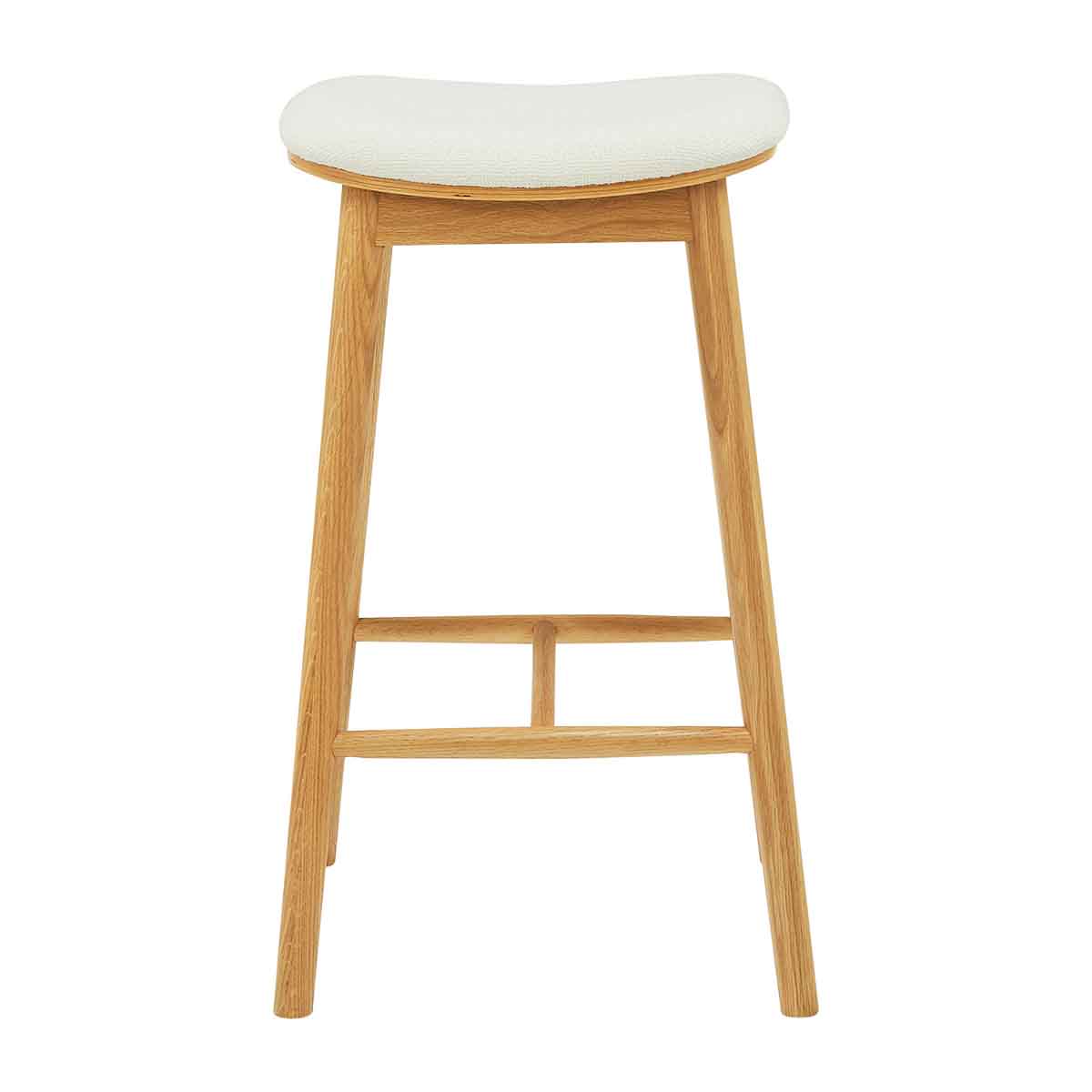 Lando Fabric Backless Bar Stool - Modern Kitchen Island & Counter Height Stool for Dining & Home Decor - Perfect for Small Spaces, Breakfast Nooks & Bars