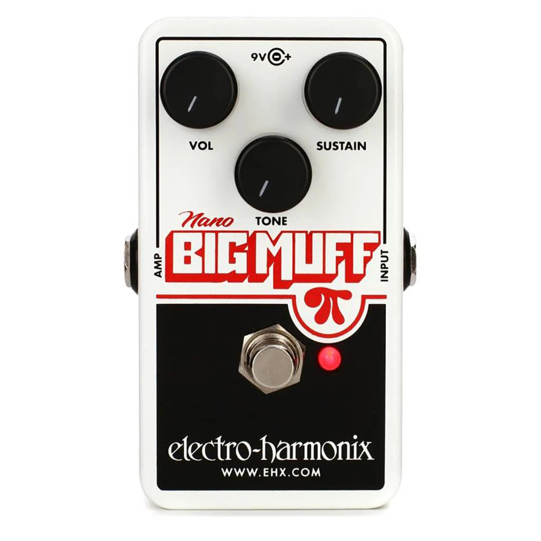 Electro Harmonix EHX Nano Big Muff Pi Guitar Effects Pedal - Fuzz Distortion Pedal for Electric Guitar - Perfect for Rock, Blues & Studio Recording