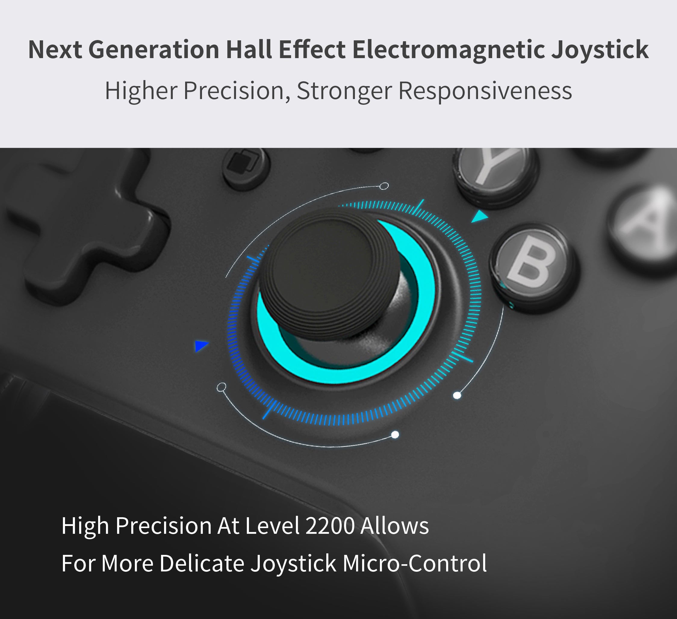 GuliKit KK 3 Max Wireless Bluetooth Game Controller for Nintendo Switch, PC, Android, Mac OS, iOS - Ergonomic Design with Hall Effect Joystick (Black) - Perfect for Gaming, Streaming & Multi-Platform Play