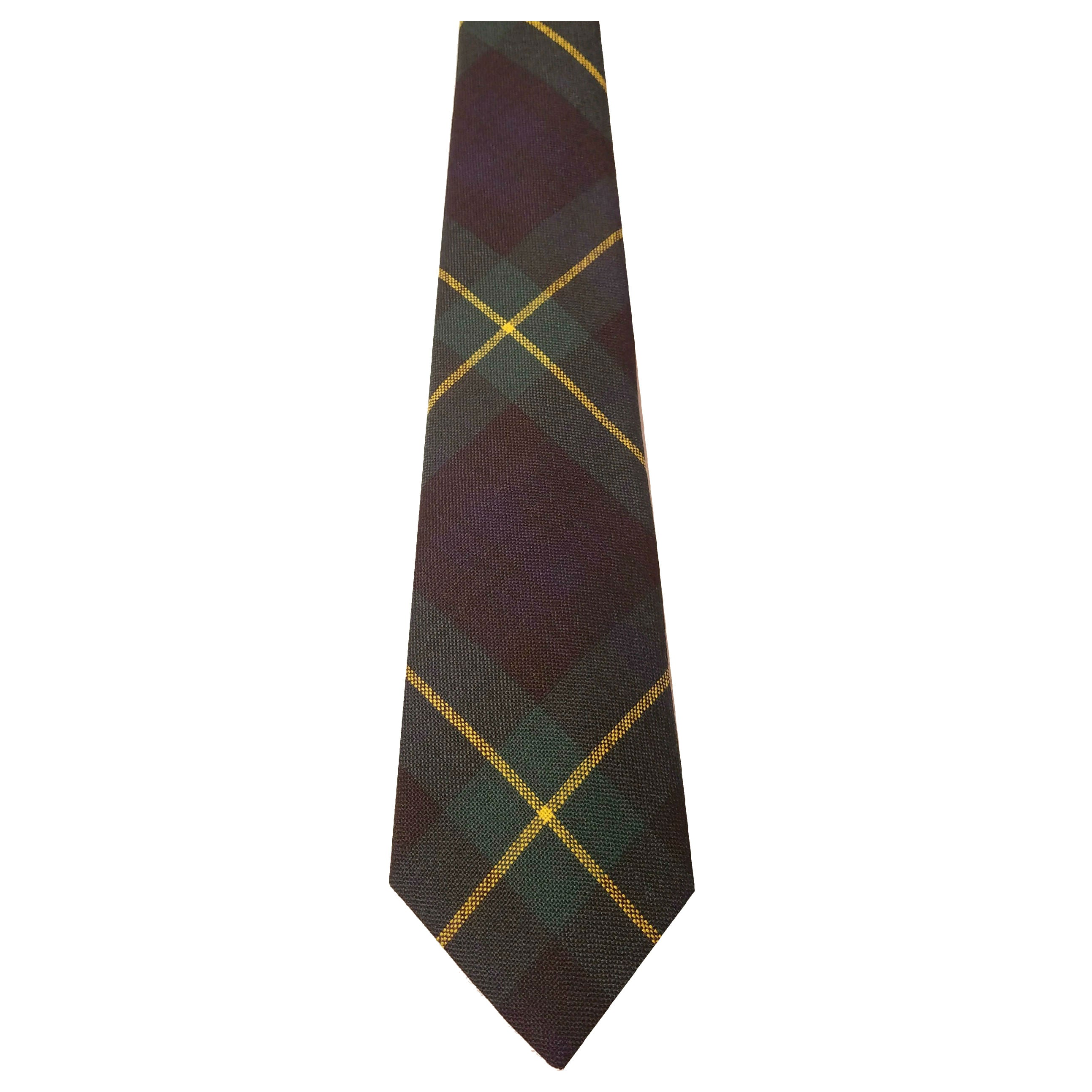 Premium Wool Tartan Neckties for Men - 99 Modern Color Patterns | Perfect for Weddings, Business & Formal Events