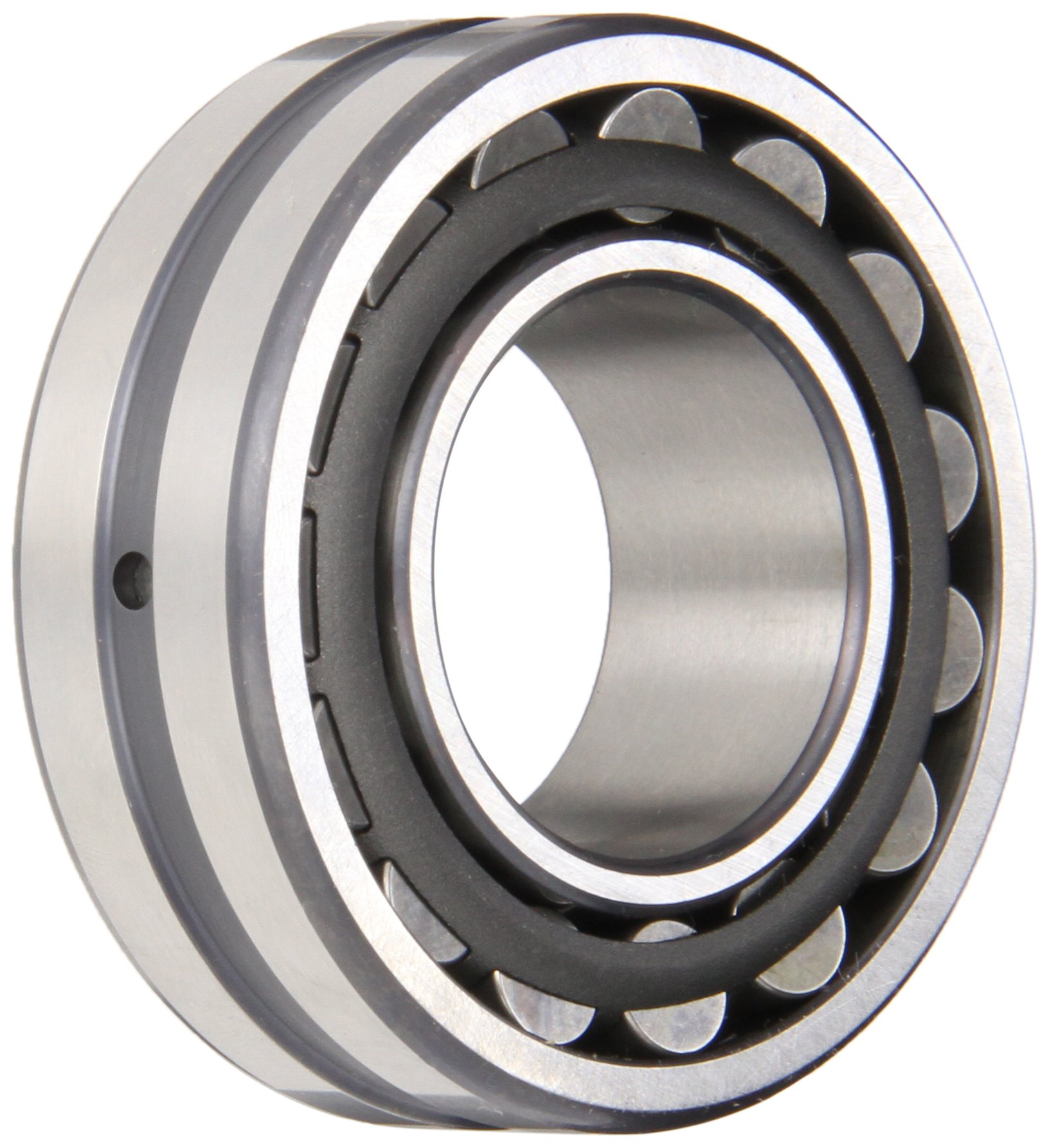 FAG 22206E1K Spherical Roller Bearing - Tapered Bore, Steel Cage, Normal Clearance, Metric Size (30mm ID x 62mm OD x 20mm Width) - Heavy Duty Industrial Machinery Replacement Part for Conveyors, Pumps & Gearboxes