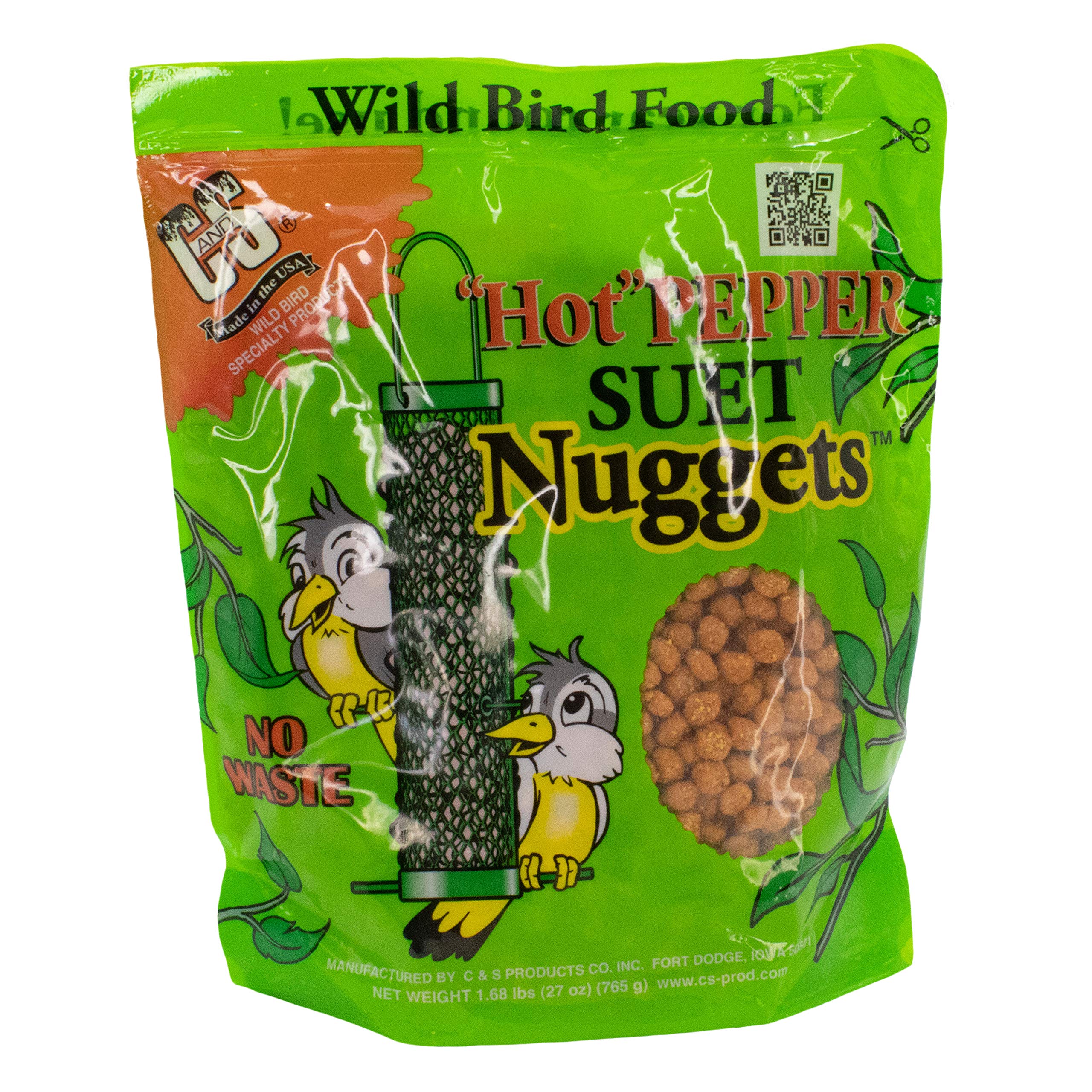 C&S Hot Pepper Nuggets 27oz (6 Pack) - Spicy Pickled Peppers for Sandwiches, Salads & Charcuterie Boards | Perfect for Home Cooking & Party Snacks