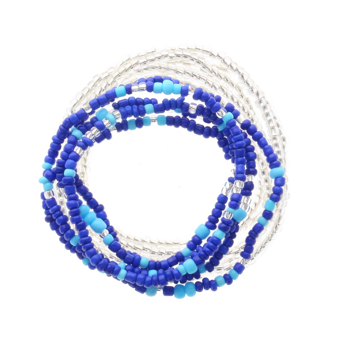 African Waist Beads for Women - Handmade Beaded Belly Chain Body Jewelry | Waist Beads for Belly Dance, Festival, Body Positivity & Cultural Celebration