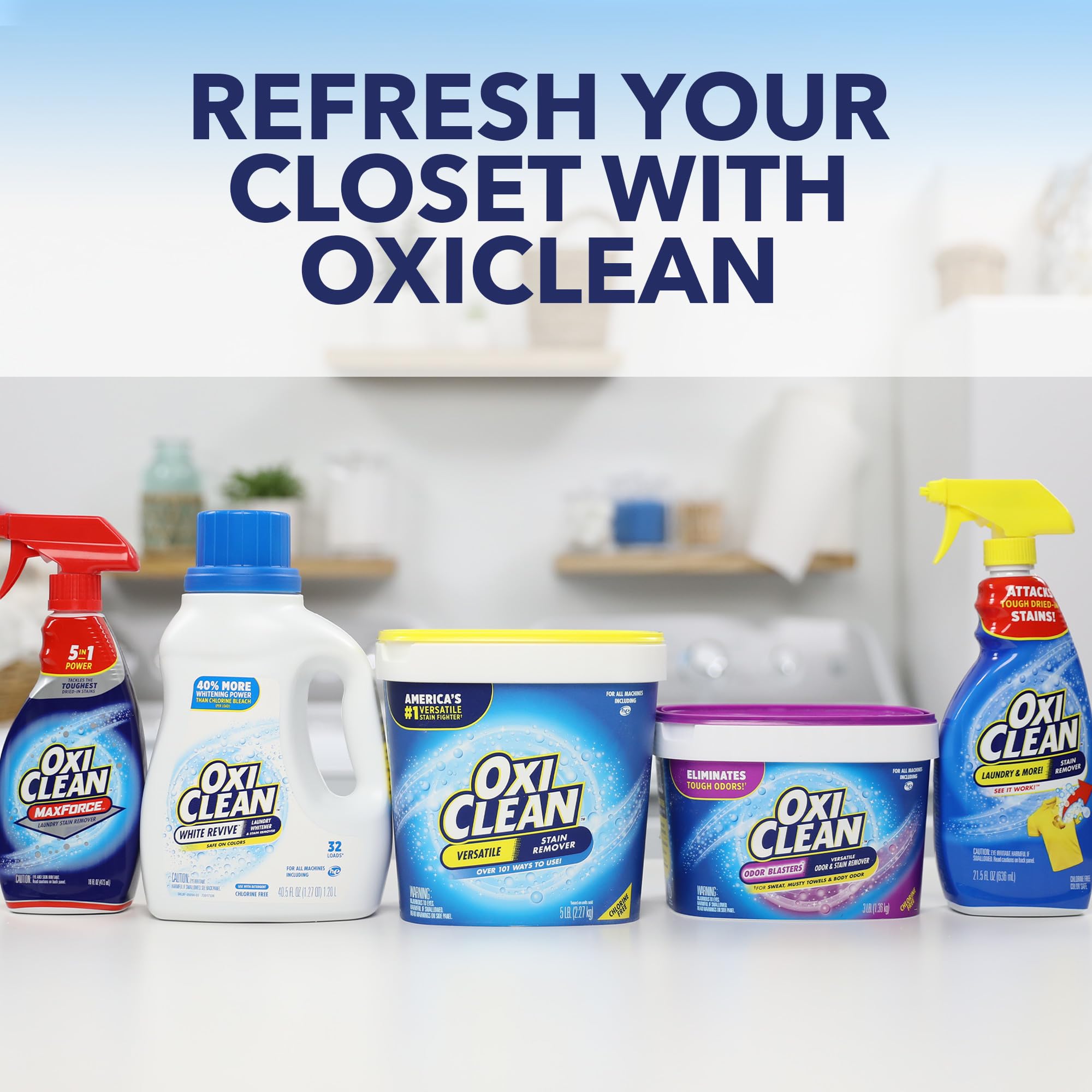 OxiClean Versatile Stain Remover Powder 7.22 lb | Multi-Purpose Laundry Detergent Booster | Removes Tough Stains on Clothes, Carpets & Upholstery | Safe for Colors & Whites | Ideal for Laundry, Home Cleaning & Pet Stain Removal