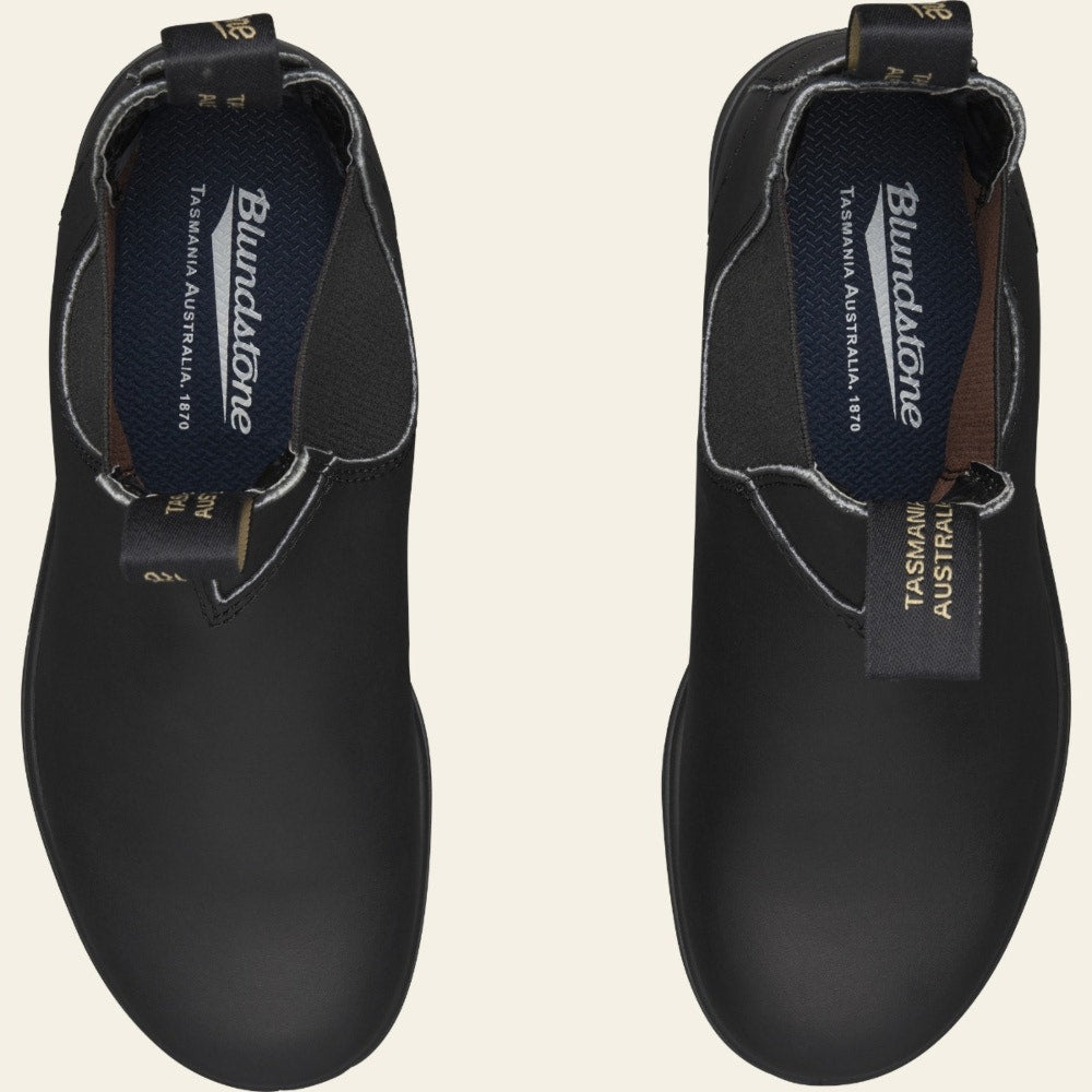 Blundstone Original 510 Chelsea Boots for Men & Women - Waterproof Voltan Black Leather Ankle Boots for Work, Outdoor & Casual Wear
