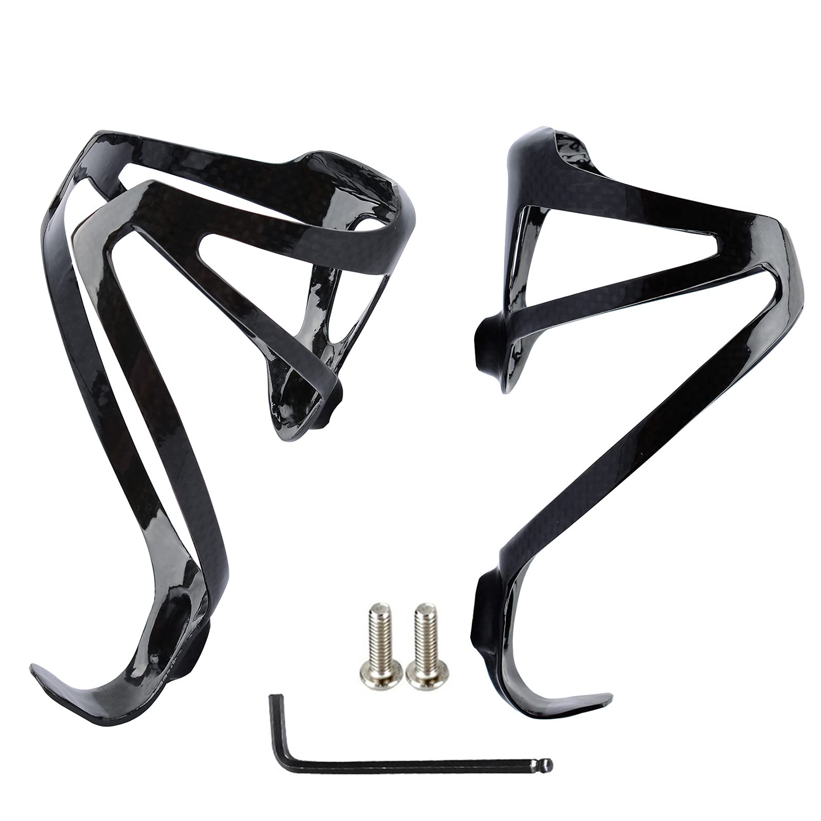 Lightweight 18g Carbon Fiber Bike Water Bottle Cage for Road & MTB Cycling