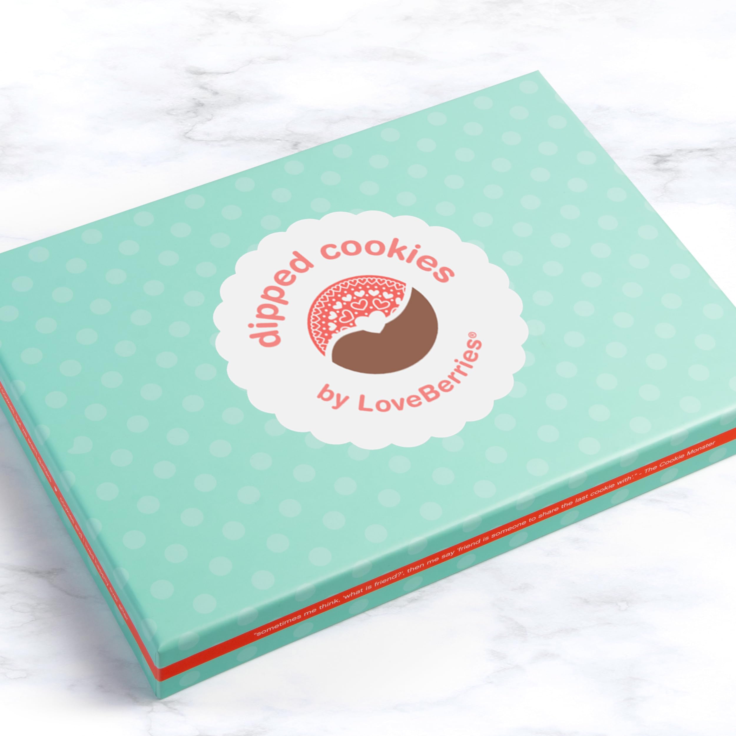 Happy Easter Chocolate Covered Sandwich Cookies by Love Berries - Delicious Holiday Treats for Easter Baskets, Party Favors & Family Gatherings
