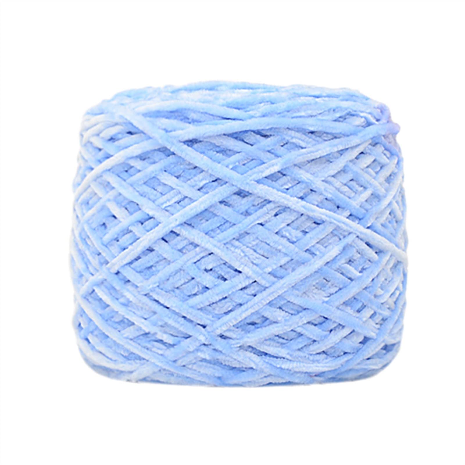 Premium Crochet Kit with Gold Velvet Yarn - Soft Roving Wool Yarn for Scarf & Warm Hat Knitting - 4mm Thickness Cozy Handmade Yarn (Color J) - Perfect for DIY Winter Accessories & Home Crafts