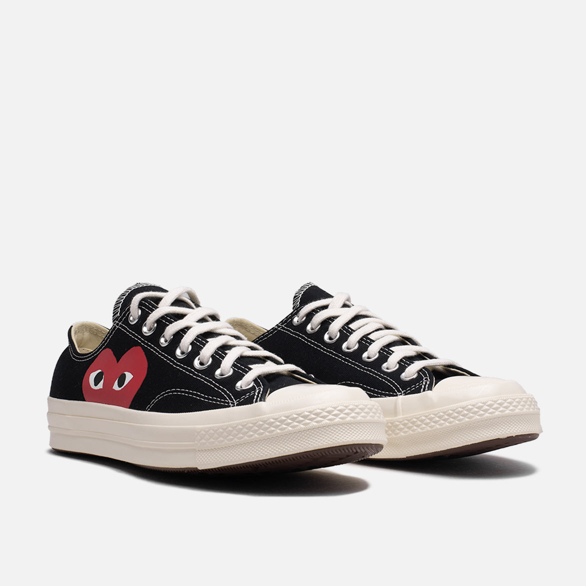 CDG PLAY x Converse Chuck Taylor All Star '70 OX Black - Stylish High-Top Sneakers for Men & Women - Perfect for Casual Wear, Street Fashion & Everyday Outfits
