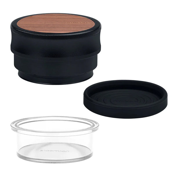 Normcore Adjustable Palm Tamper - 58mm Coffee Espresso Tamper with Ergonomic Handle for Baristas & Home Brewing - Perfect for Espresso Machines & Coffee Shops
