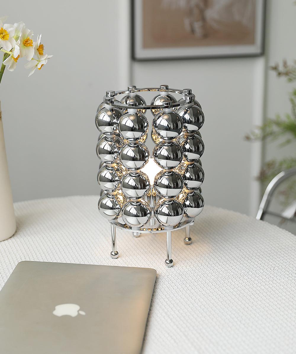 Kare Modern Table Lamp - Stylish LED Nightstand Light for Bedroom, Living Room & Office - Warm White & Cool White Dimmable Lighting