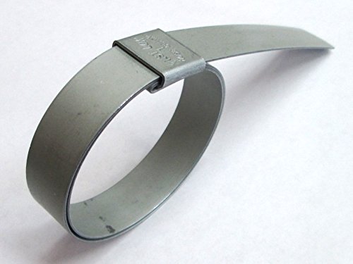 IH F6 - Fast Lok Band Clamp 1-1/2'' Max Hose OD (4 Pack) - Heavy Duty Stainless Steel Hose Clamps for Automotive, Plumbing, and Industrial Applications