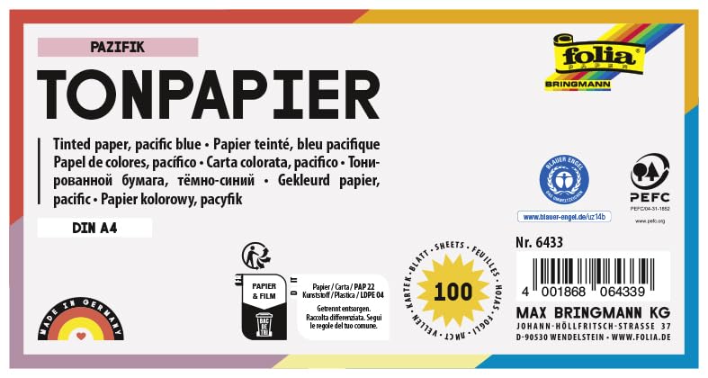 Premium A4 Colored Paper - 100 Sheets Fawn Brown for Crafting, Scrapbooking & Office Use