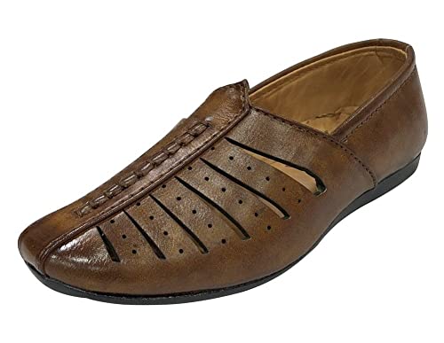 Stylish Ethnic Punjabi Mojari Juttis for Boys - Toddler to Big Kid Sizes | Sherwani & Kurta Dress Shoes | Perfect for Weddings, Festivals & Special Occasions