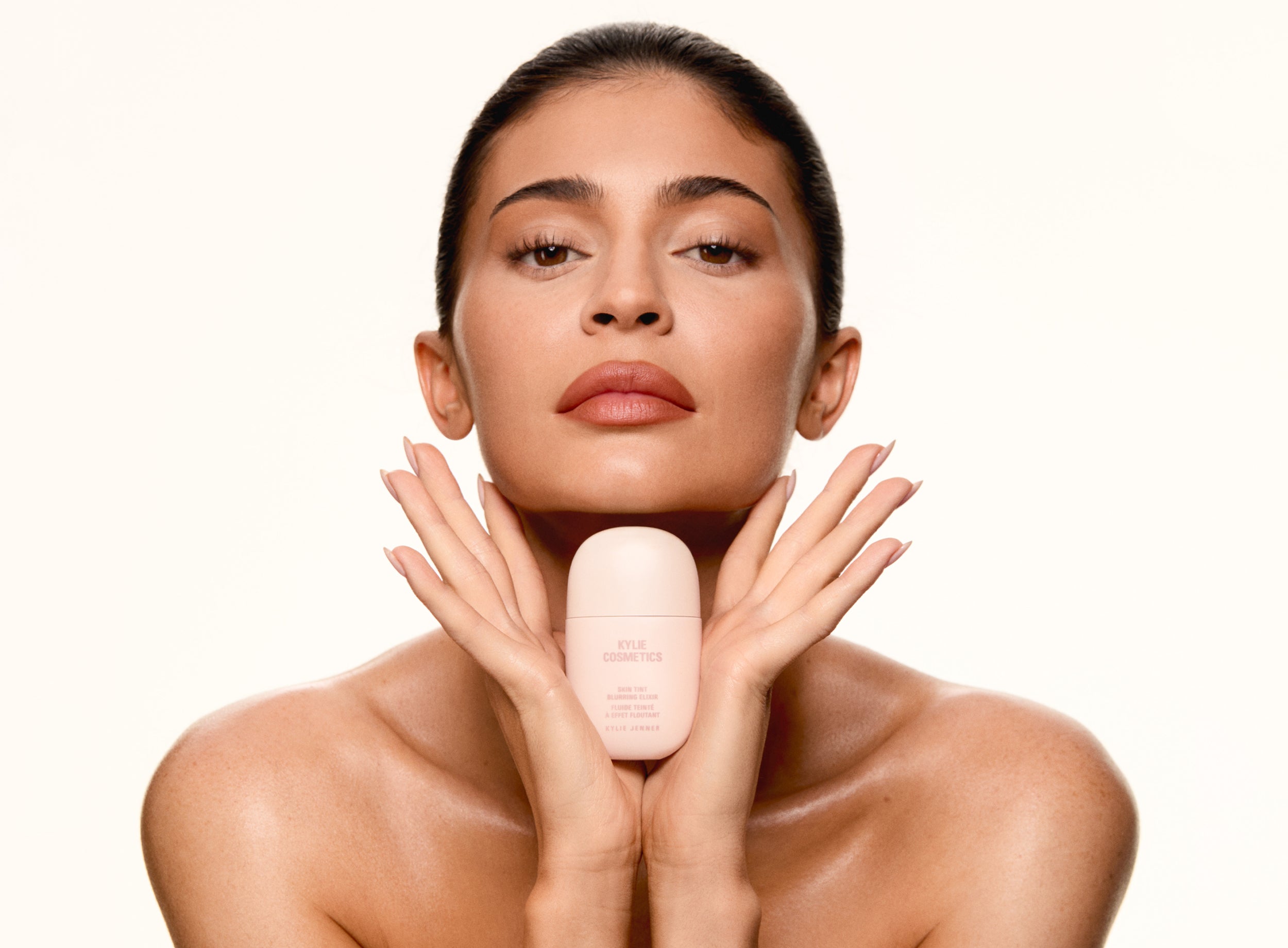 Kylie's Skin Tint Foundation - Lightweight Liquid Makeup with Buildable Coverage | Perfect for Everyday Wear & Natural Makeup Looks