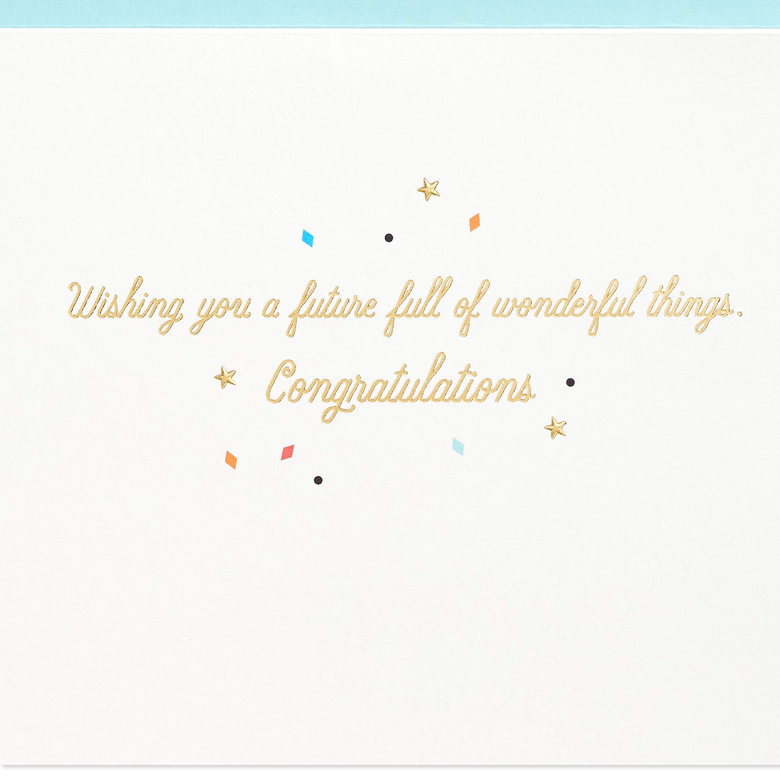 Hallmark Signature Graduation Card - Elegant & Heartfelt Congratulations for Graduates - Perfect for High School & College Graduation Gifts