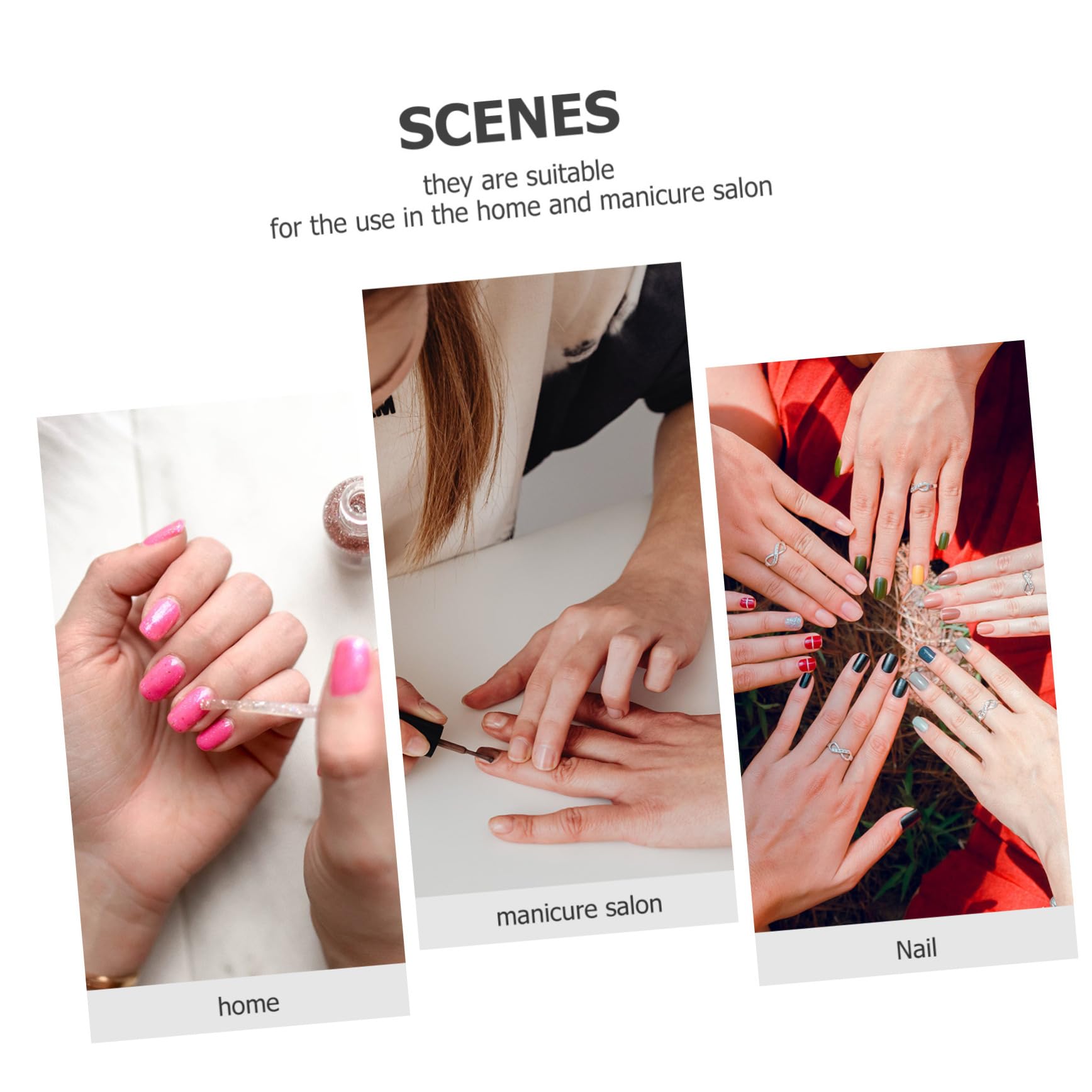Uonlytech 4pcs Trendy Women's Nail Rings - Elegant Manicure Jewelry Set with Crown & Pointed Design for Nail Art Decor (Perfect for Parties, Weddings & Special Occasions)