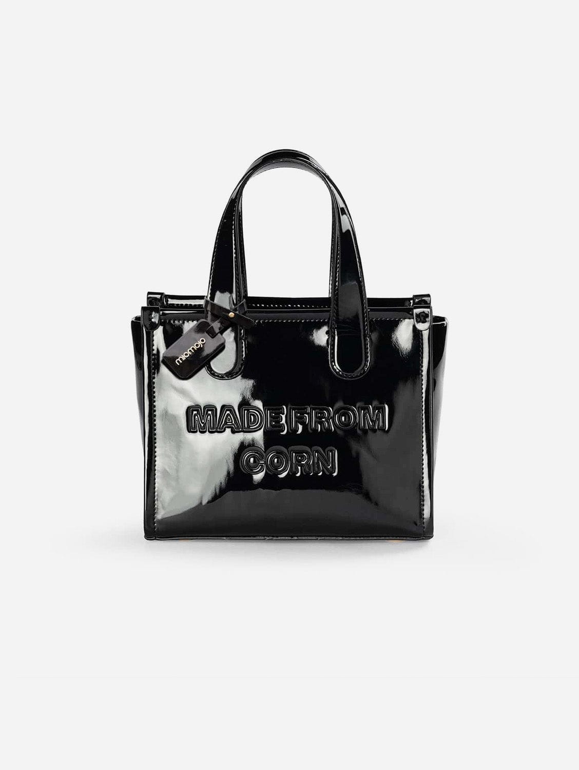 Alma M Vegan Leather Tote Bag for Women - Black | Stylish & Eco-Friendly Handbag for Work, Travel & Everyday Use