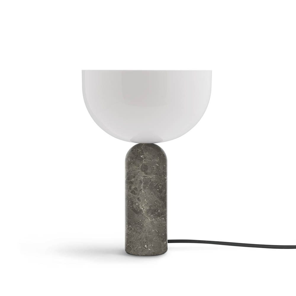 Modern Kizu Table Lamp in Gris du Marais - Minimalist Bedside & Living Room Lighting for Home Decor