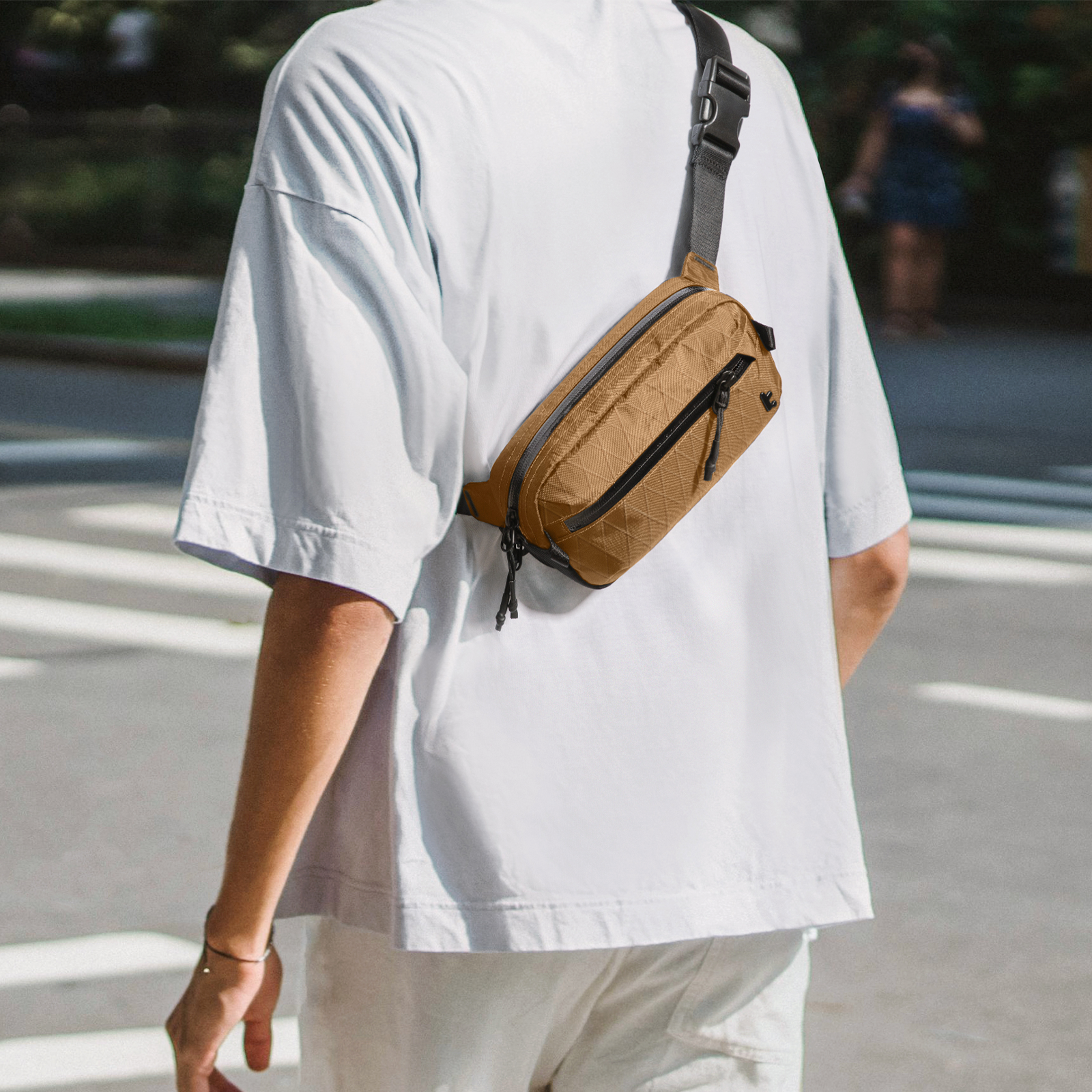 Aviator T35 X-Pac Chest Bag - Durable Crossbody Sling Pack for Outdoor, Travel & Everyday Use - Water-Resistant & Lightweight Design