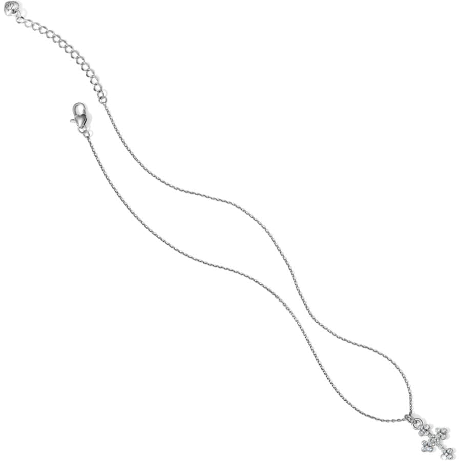 Elegant Abbey Cross Necklace for Women - Sterling Silver Religious Pendant - Perfect for Church, Weddings & Everyday Faith Jewelry
