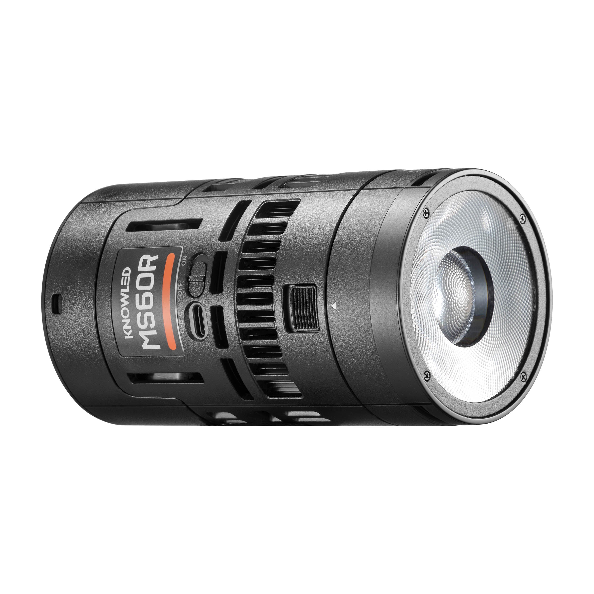 KNOWLED MS60R Super Compact RGB LED Video Light - Dimmable Photography Lighting for YouTube, Vlogging, Studio & Live Streaming