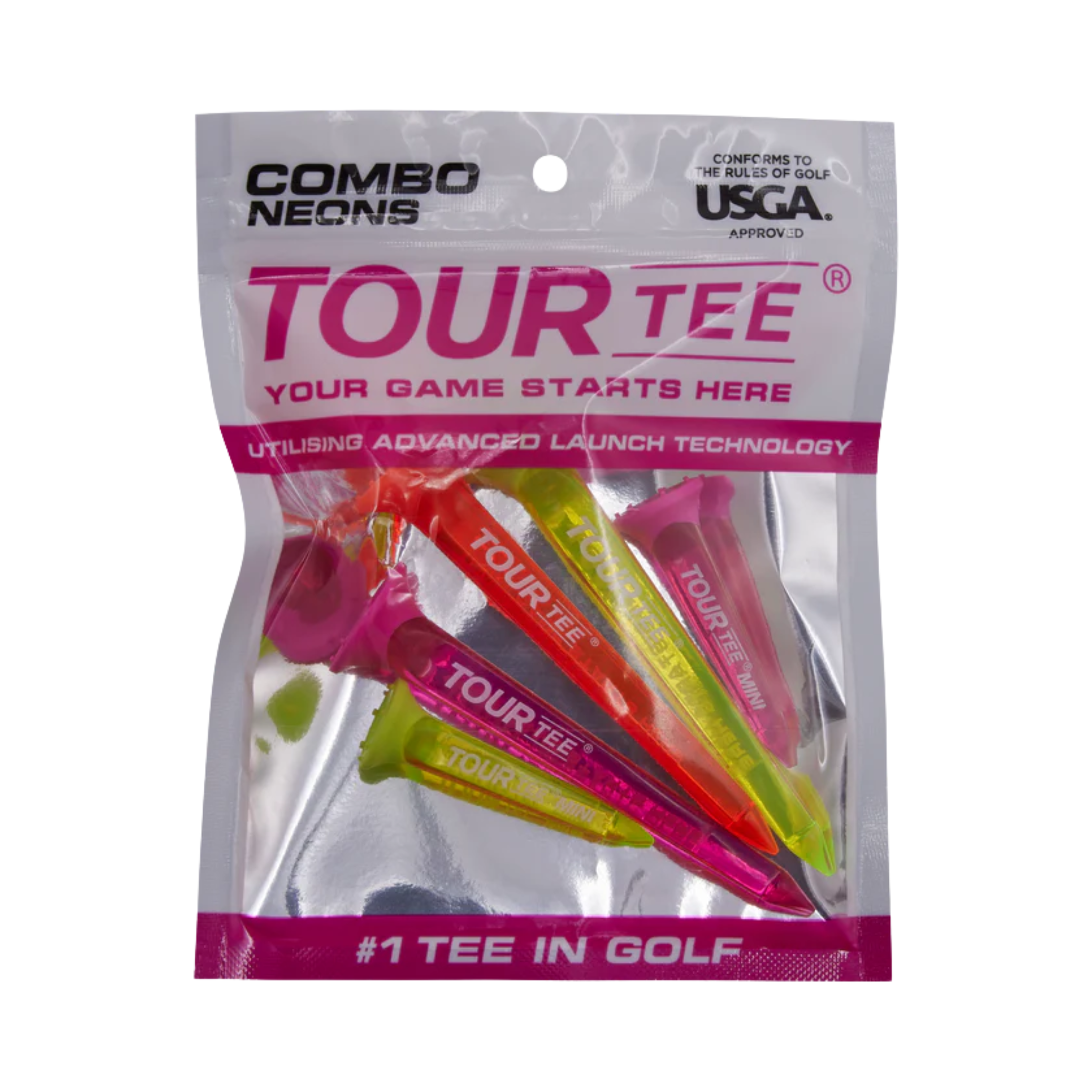 Tour Tee Pro Golf Shirts for Men - Moisture Wicking Performance Polo Shirts - Perfect for Golf, Tennis & Casual Wear