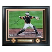 Adley Rutschman Autographed Signed Framed 16x20 Photo - Baltimore Orioles MLB Baseball Memorabilia - Perfect for Sports Fans, Collectors, and Home Office Decor
