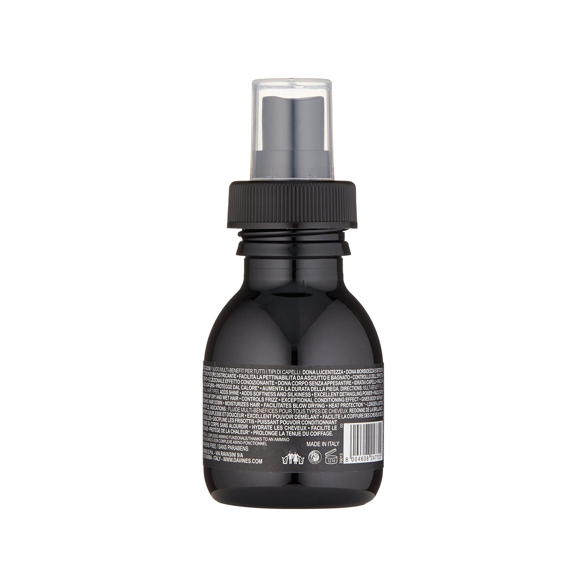 Davines OI All in One Milk - Leave-In Conditioner & Styling Treatment for All Hair Types | Hydrates, Repairs & Protects Hair | Perfect for Daily Use, Travel & Salon Styling