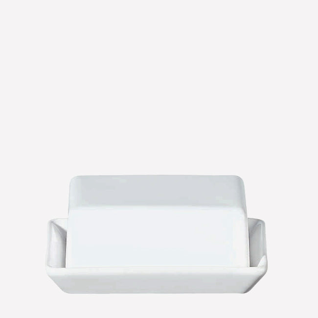 Asa Germany Porcelain Butter Dish with Lid - Elegant Butter Keeper for Kitchen & Dining - Perfect for Breakfast, Brunch, and Entertaining