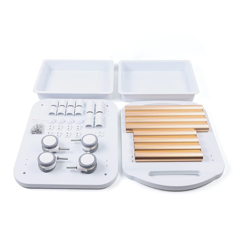 Professional Mobile Beauty Equipment Cart with Wheels - Multi-Functional Salon & Spa Trolley Stand - Style 6 | Perfect for Salon Organization, Spa Treatments & Mobile Beauty Services