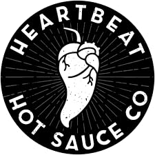 Heartbeat Hot Sauce Co. | Mango Habanero Hot Sauce - 6 oz Bottle | Spicy & Sweet Flavor for Tacos, Wings & Grilling | Gluten-Free & Vegan Friendly