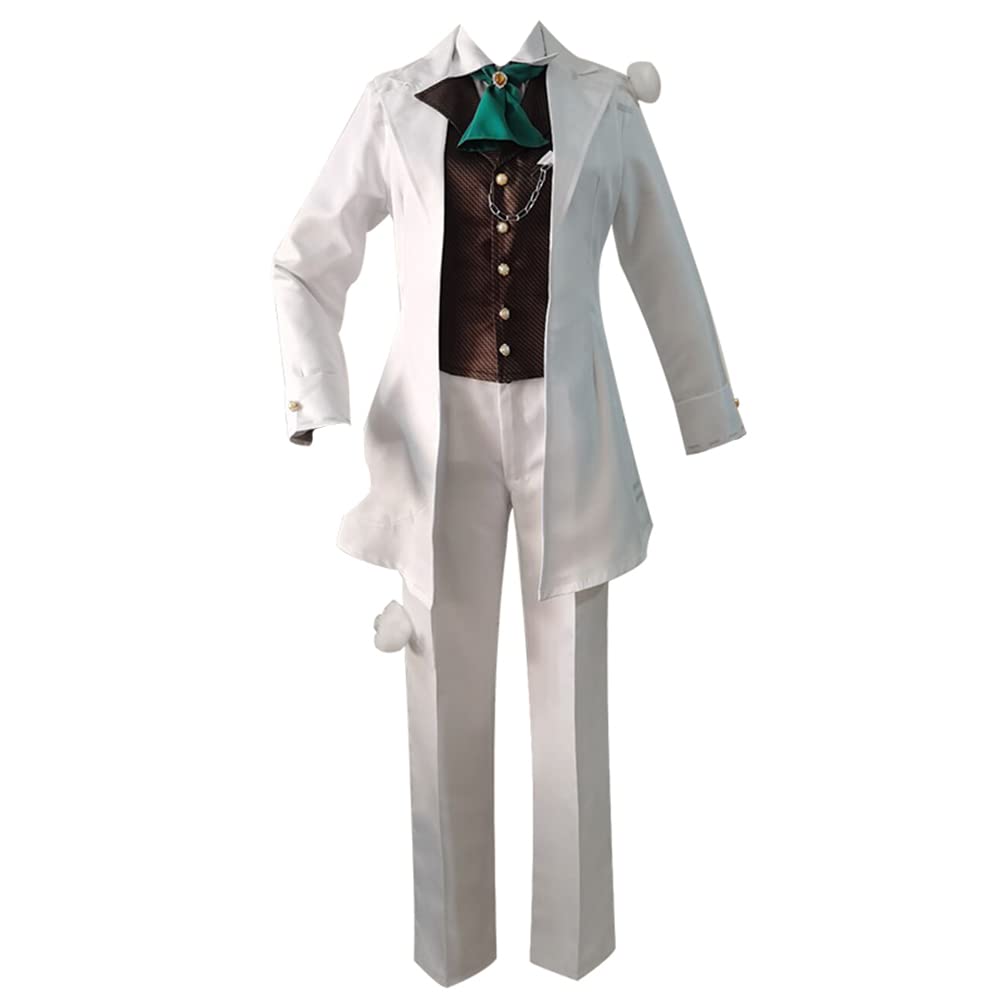 Gegexli Identity V Novelist Orpheus Cosplay Costume Set - Official Game Character Halloween Party Outfit for Anime Conventions & Cosplay Events