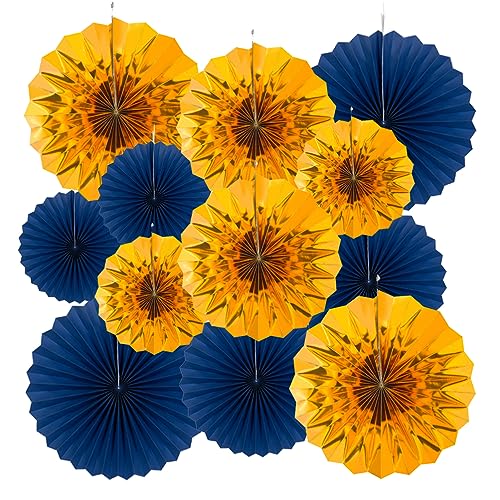 royal blue and gold