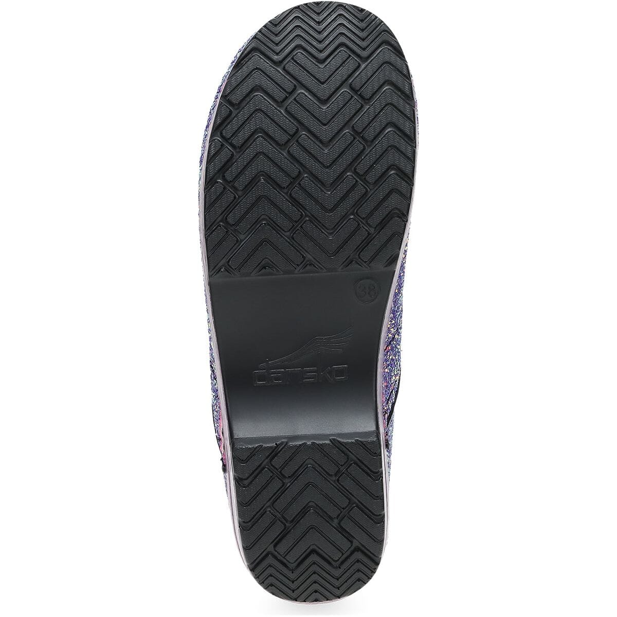 DANSKO Professional Glitter Clogs - Slip-Resistant Work Shoes for Nurses, Chefs & Healthcare Workers - Comfortable & Stylish for Long Shifts