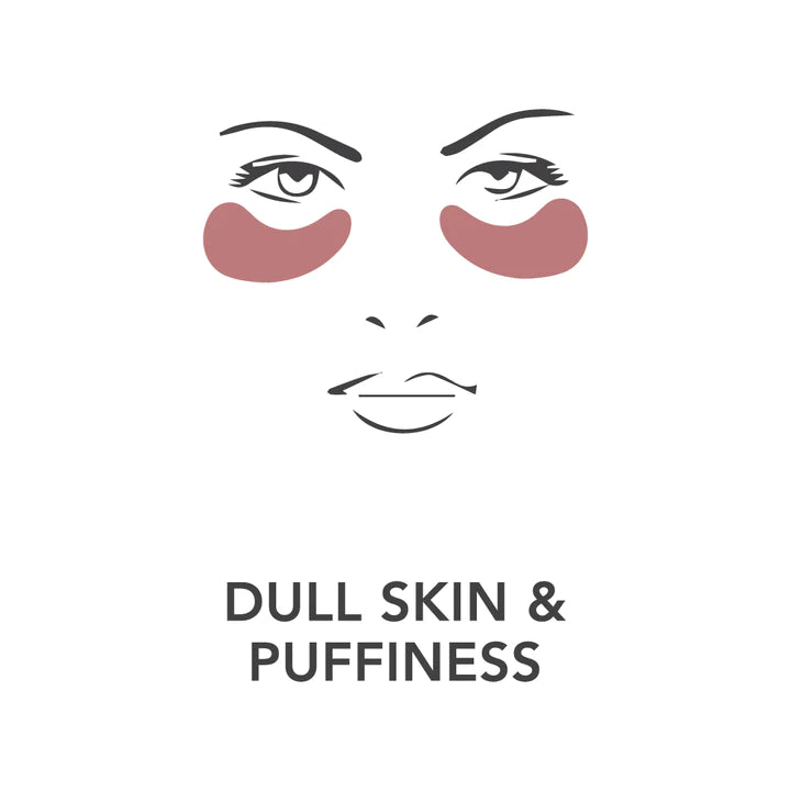 Doll 10 Firm & Brighten Under Eye Gels - Dark Circle Treatment & Puffiness Relief for Bright, Youthful Eyes | Perfect for Morning Routine & Travel Skincare
