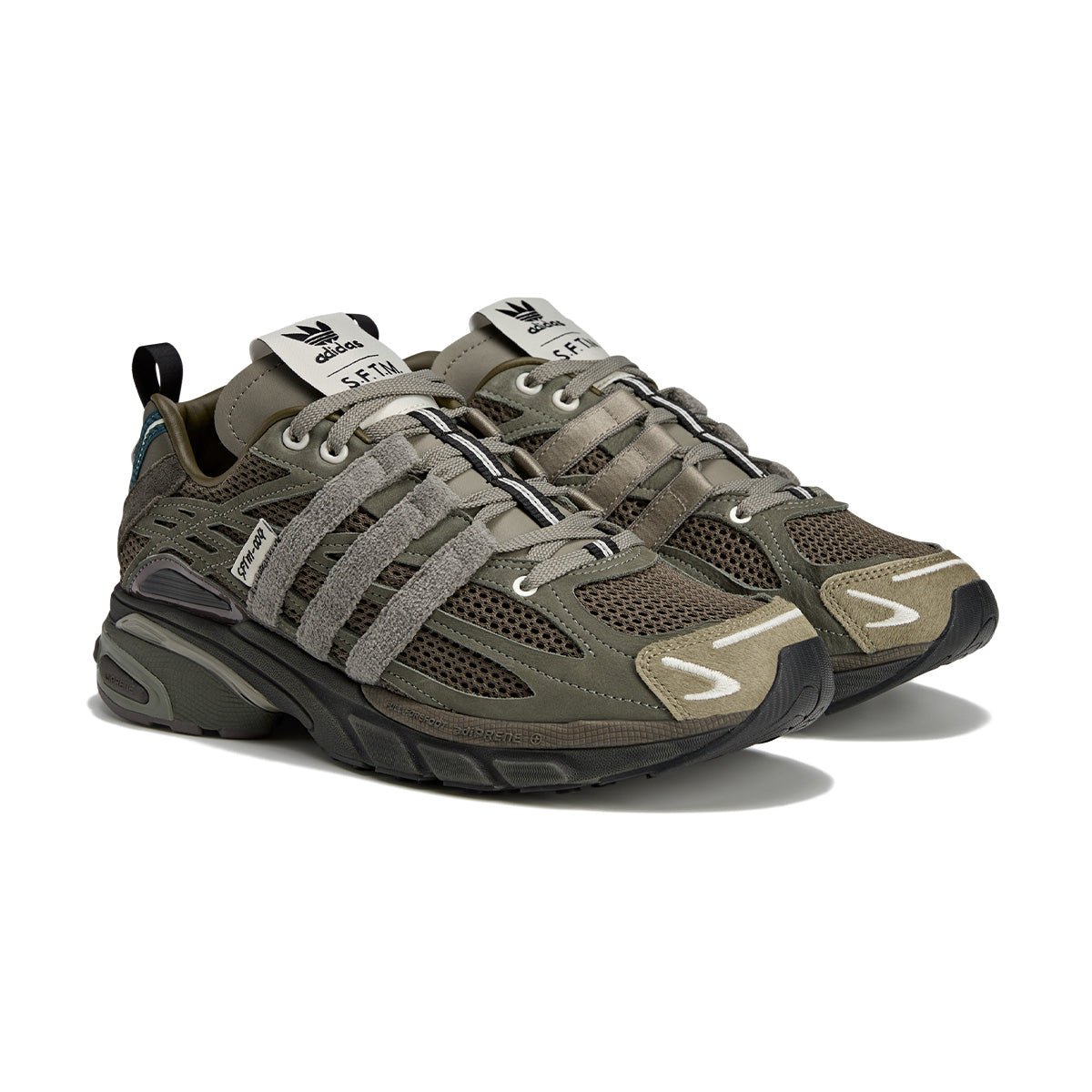 Song For The Mute Adistar Cushion Running Shoes - Olive Green Comfort Sneakers for Men & Women | Perfect for Jogging, Gym Workouts & Casual Wear