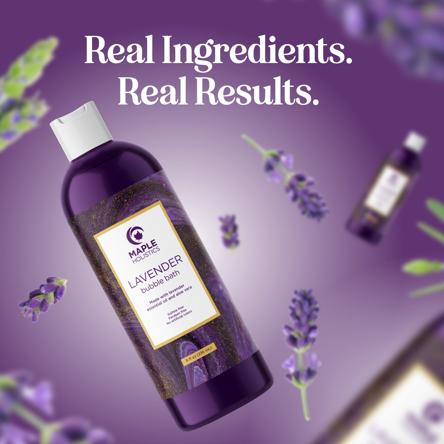 Relaxing Lavender Bubble Bath for Stress Relief - Perfect for Spa Nights & Self-Care at Home
