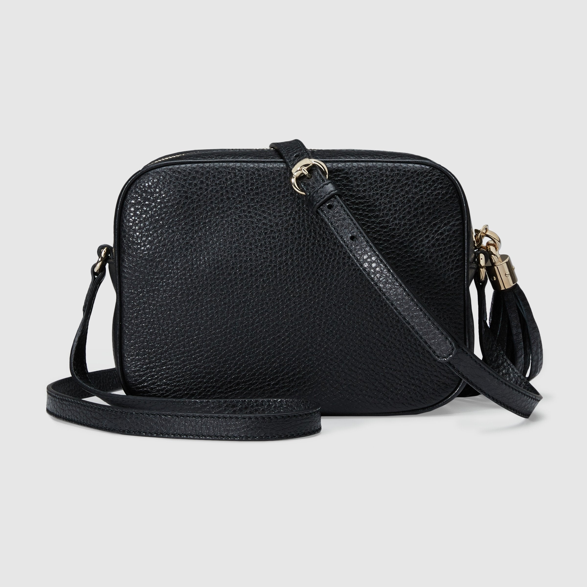 Gucci Soho Small Leather Disco Bag for Women - Black Crossbody Purse | Perfect for Date Night, Parties & Everyday Use