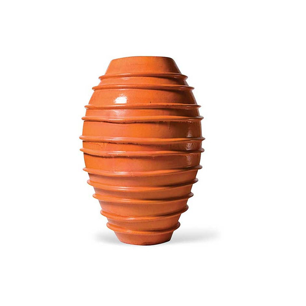 Handmade Ceramic Helter Skelter Vase - Unique Modern Home Decor for Living Room, Dining Table & Wedding Centerpieces