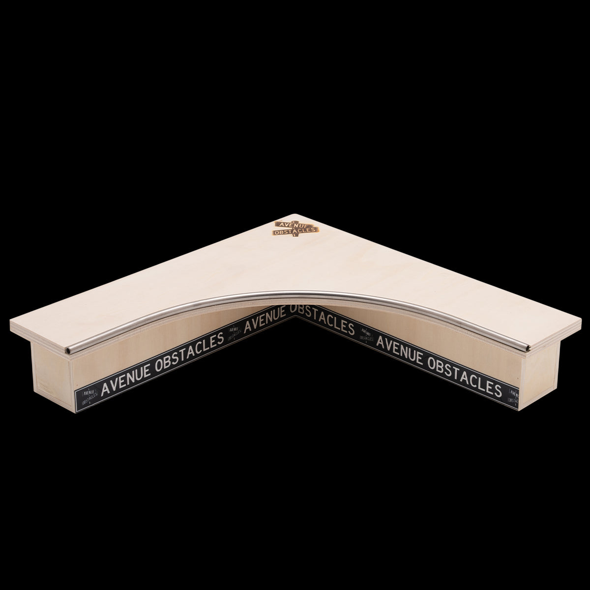 Avenue Fingerboard Ramp & Corner Ledge - Professional Skateboard Training Tool for Finger Tricks & Street Style Practice - Perfect for Home, Office & Skate Park Training