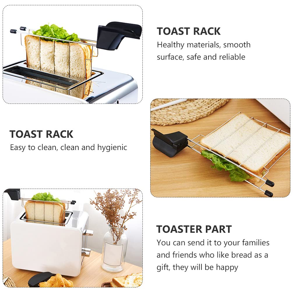 Doitool Sandwich Cage - 1PC Toast Rack for 2-Slice Toaster | Perfect for Breakfast, Kitchen & Office Use | Keep Sandwiches Warm & Organized