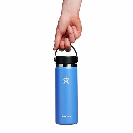 20 oz Wide Mouth Stainless Steel Water Bottle - Insulated, Leak Proof, BPA Free - Perfect for Hiking, Gym & Outdoor Adventures