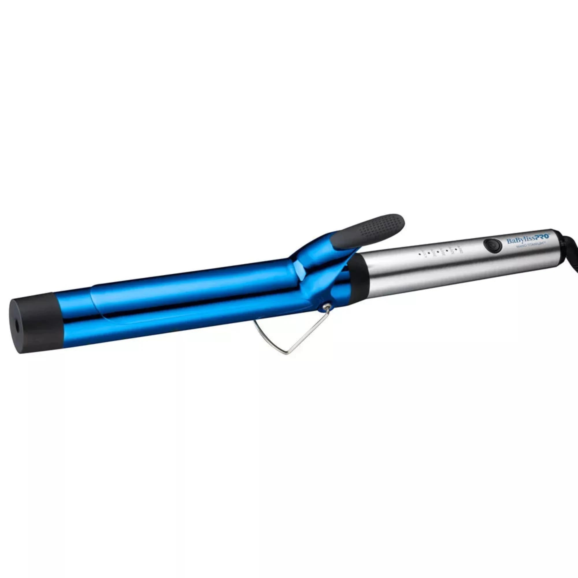 BabylissPRO Nano Titanium 1.5 Inch Extended Barrel Curling Iron for Long Hair - Professional Salon-Grade Styling Tool (Model BNTW150XLUC) - Perfect for Beach Waves, Wedding Hairstyles & Everyday Curls