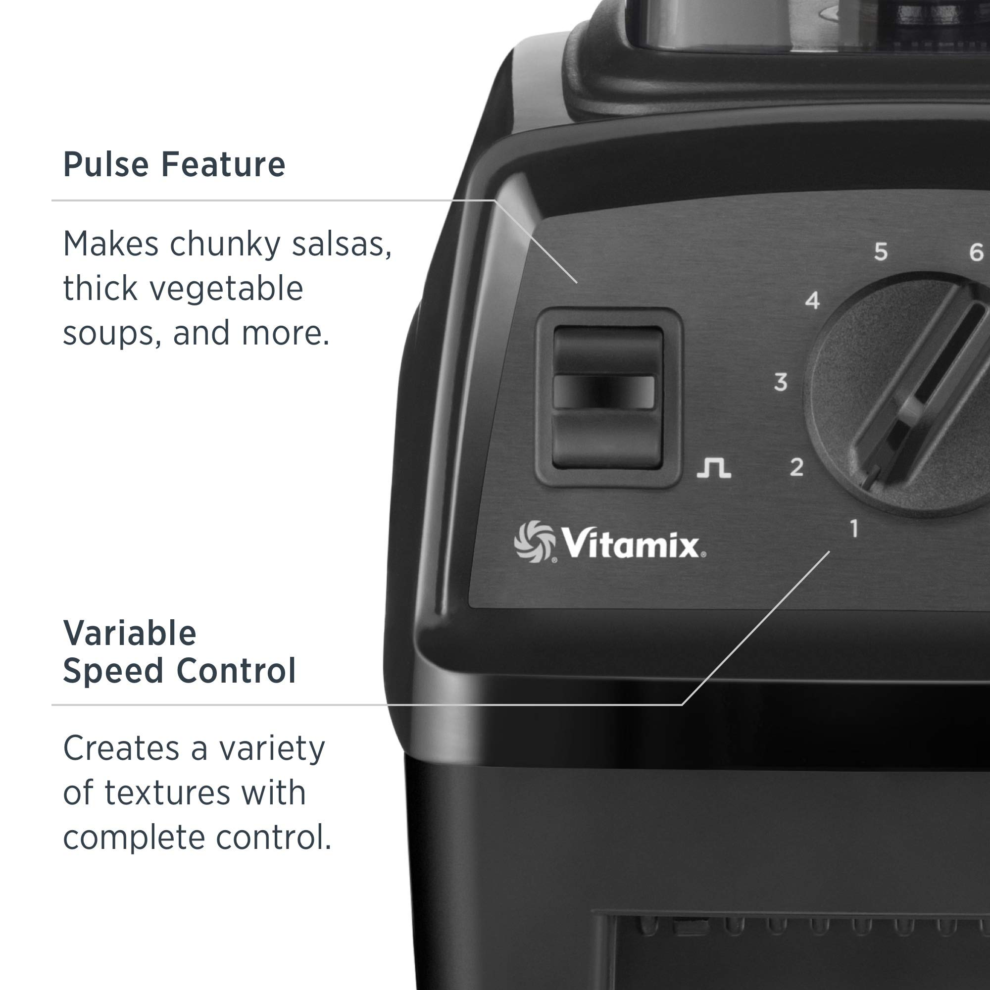 Vitamix E310 Explorian Blender - Professional-Grade 48 oz. Container, Slate - High-Performance Blender for Smoothies, Soups & Nut Butters - Perfect for Home Kitchens & Healthy Lifestyles