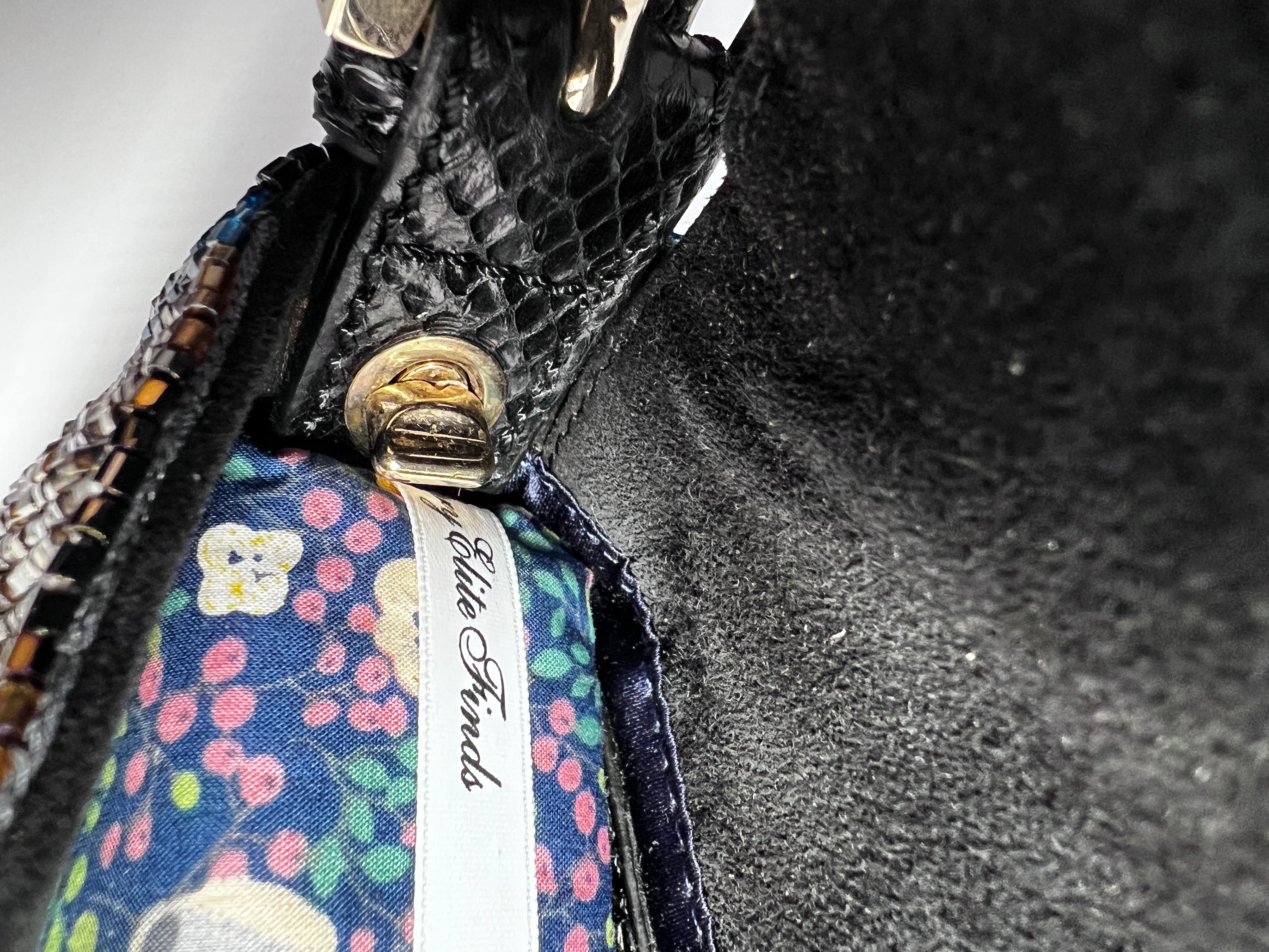Fendi FF Logo Colorful Beaded Baguette Bag - Stylish Crossbody Purse for Women, Perfect for Parties, Weddings & Evening Events